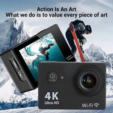 4K Mini Waterproof Action Camera - Capture Adventures - InspiredGrabs.com